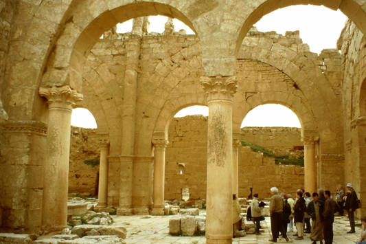 Vorschaubild Rusafa (Al-Resafa, Syrien), Basilika A, Foto von 2001